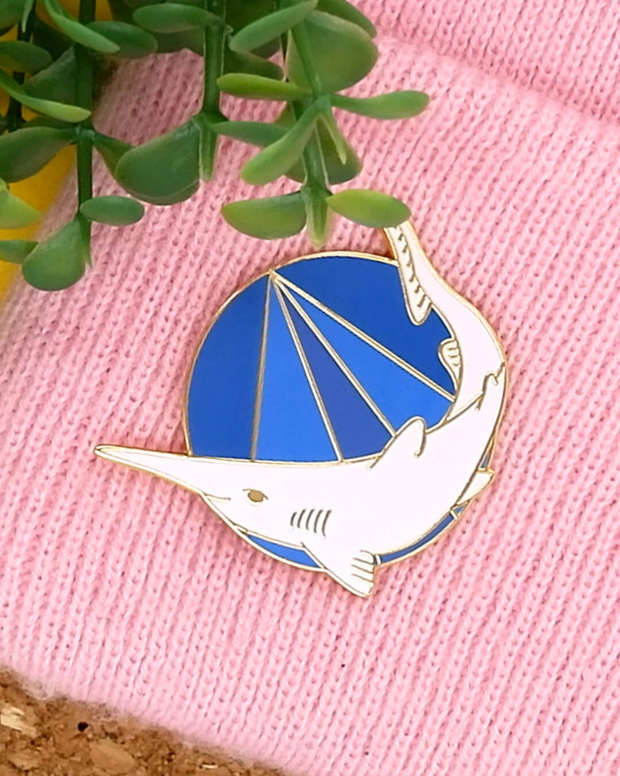 Goblin Shark Hard Enamel Pin - Early Bird Pricing
