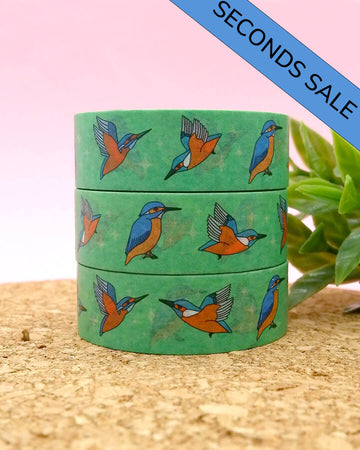 Kingfisher Washi tape - SECONDS SALE