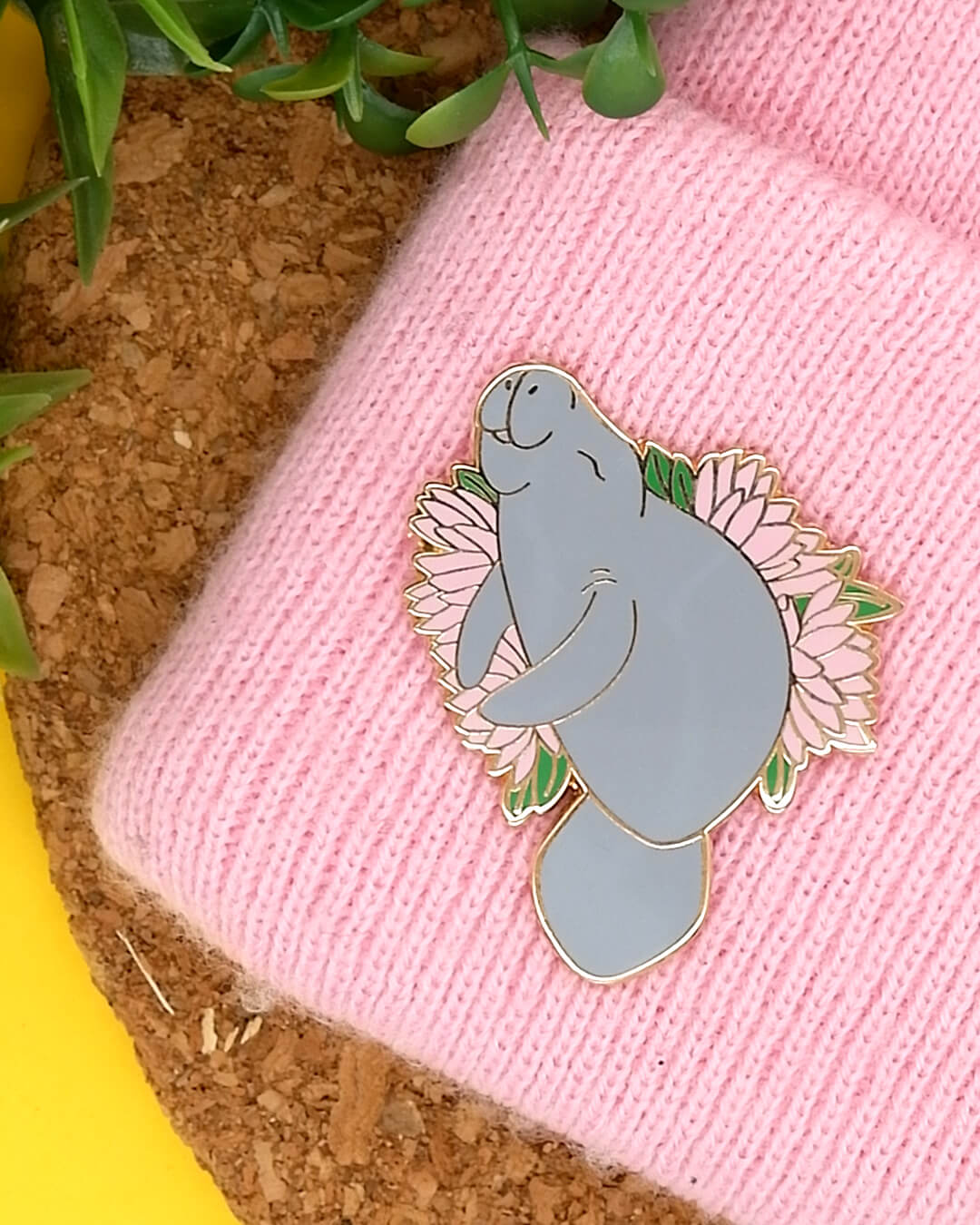Manatee Hard Enamel Pin