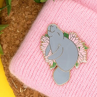 Manatee Hard Enamel Pin