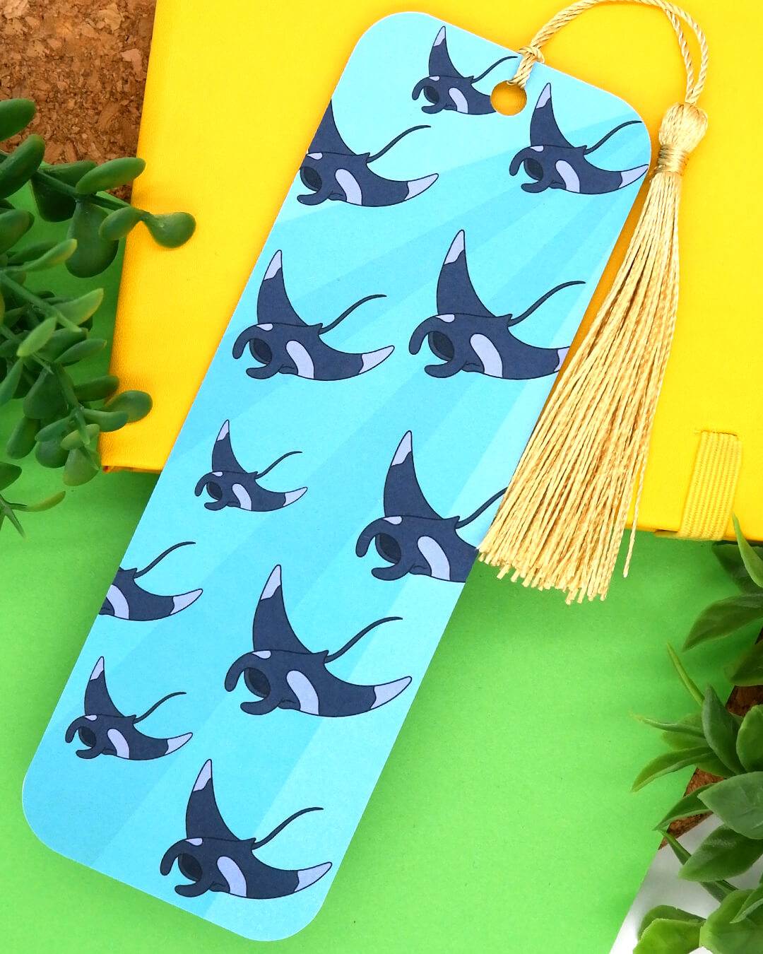 Manta Ray Bookmark