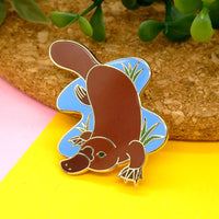 Platypus hard enamel pin
