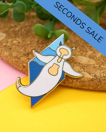 Sea Angel Enamel Pin - SECONDS SALE