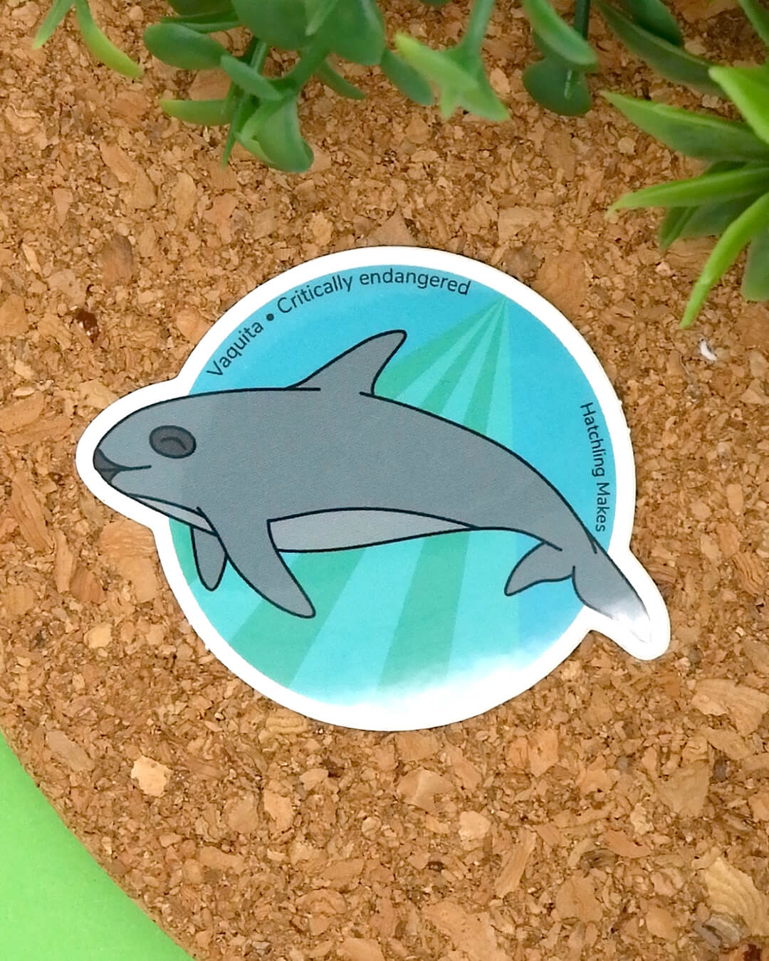 Vaquita Mini Vinyl Sticker