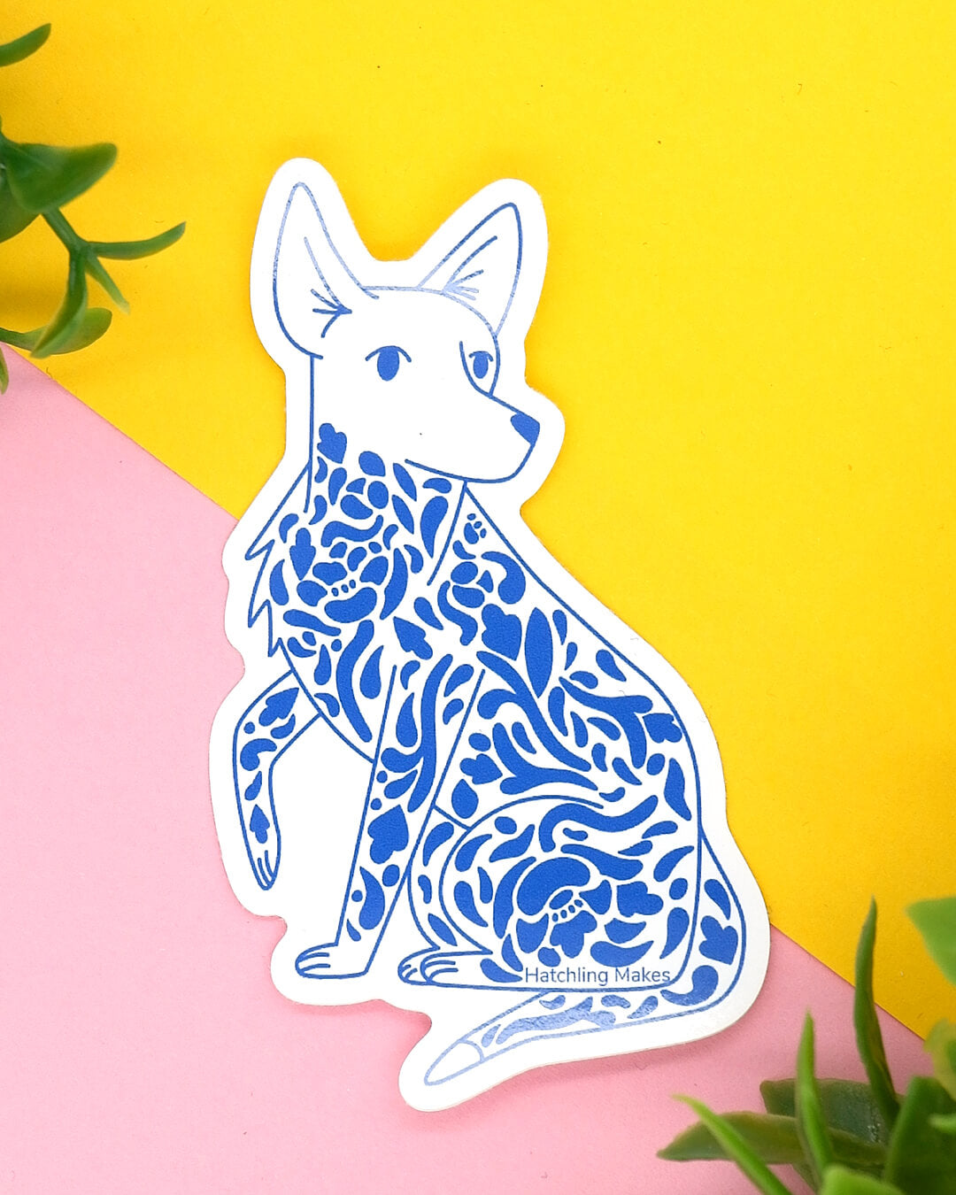 Year of the Dog Vinyl Sticker