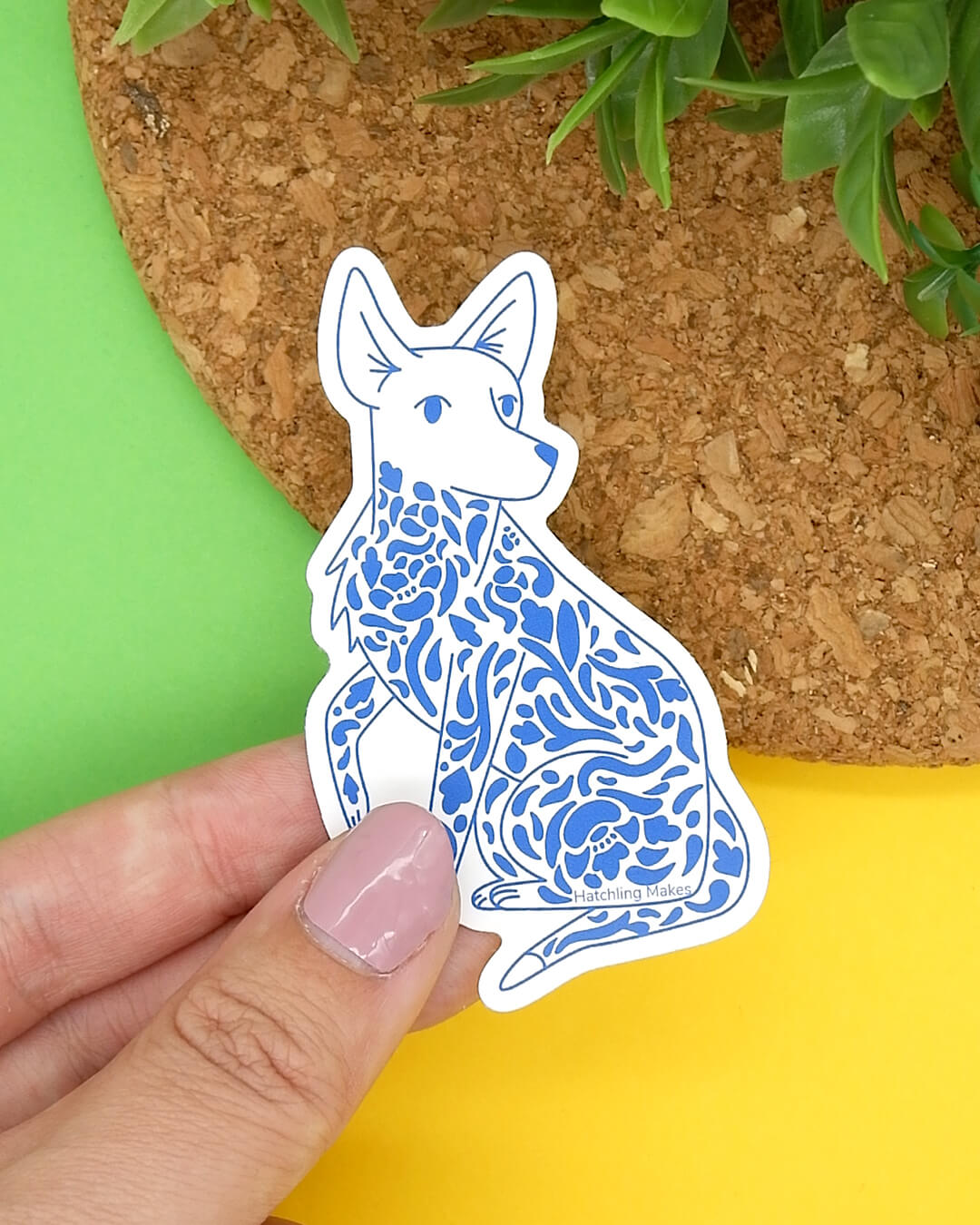 Year of the Dog Vinyl Sticker