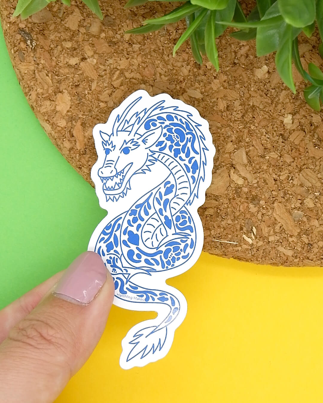 Year of the Dragon Vinyl Sticker