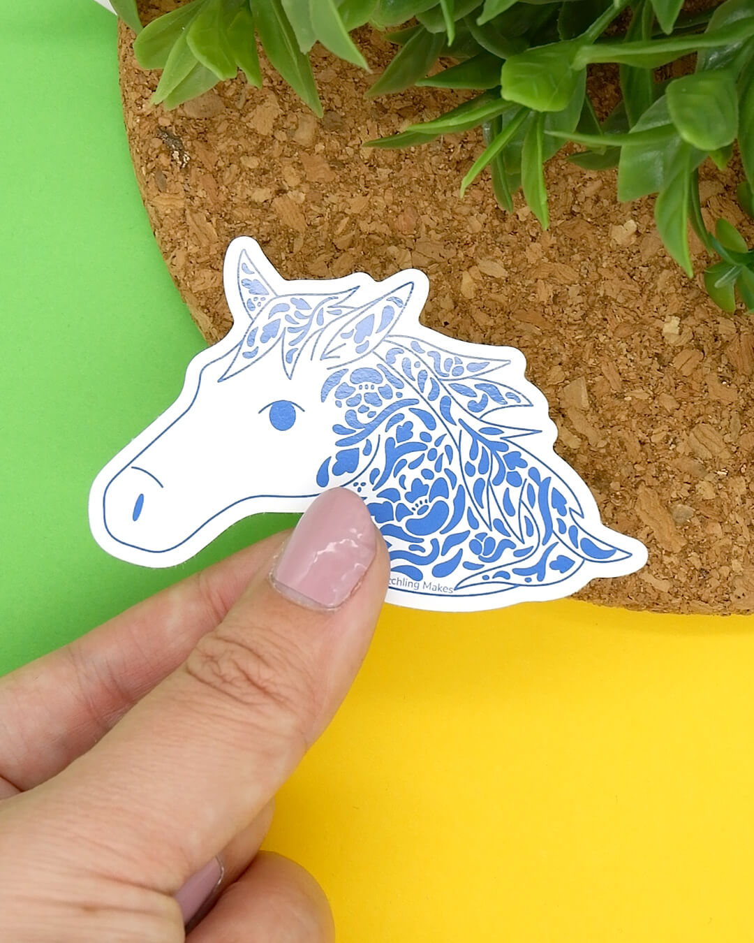 Year of the Horse Vinyl Sticker