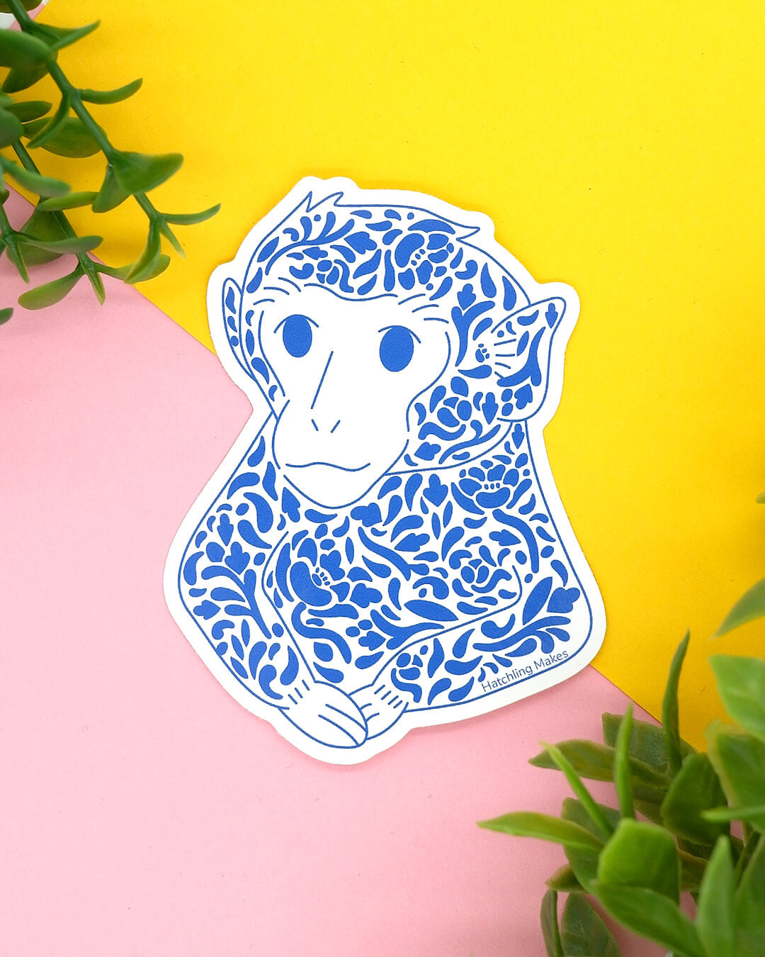 Year of the Monkey Vinyl Sticker
