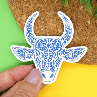 Year of the Ox Vinyl Sticker