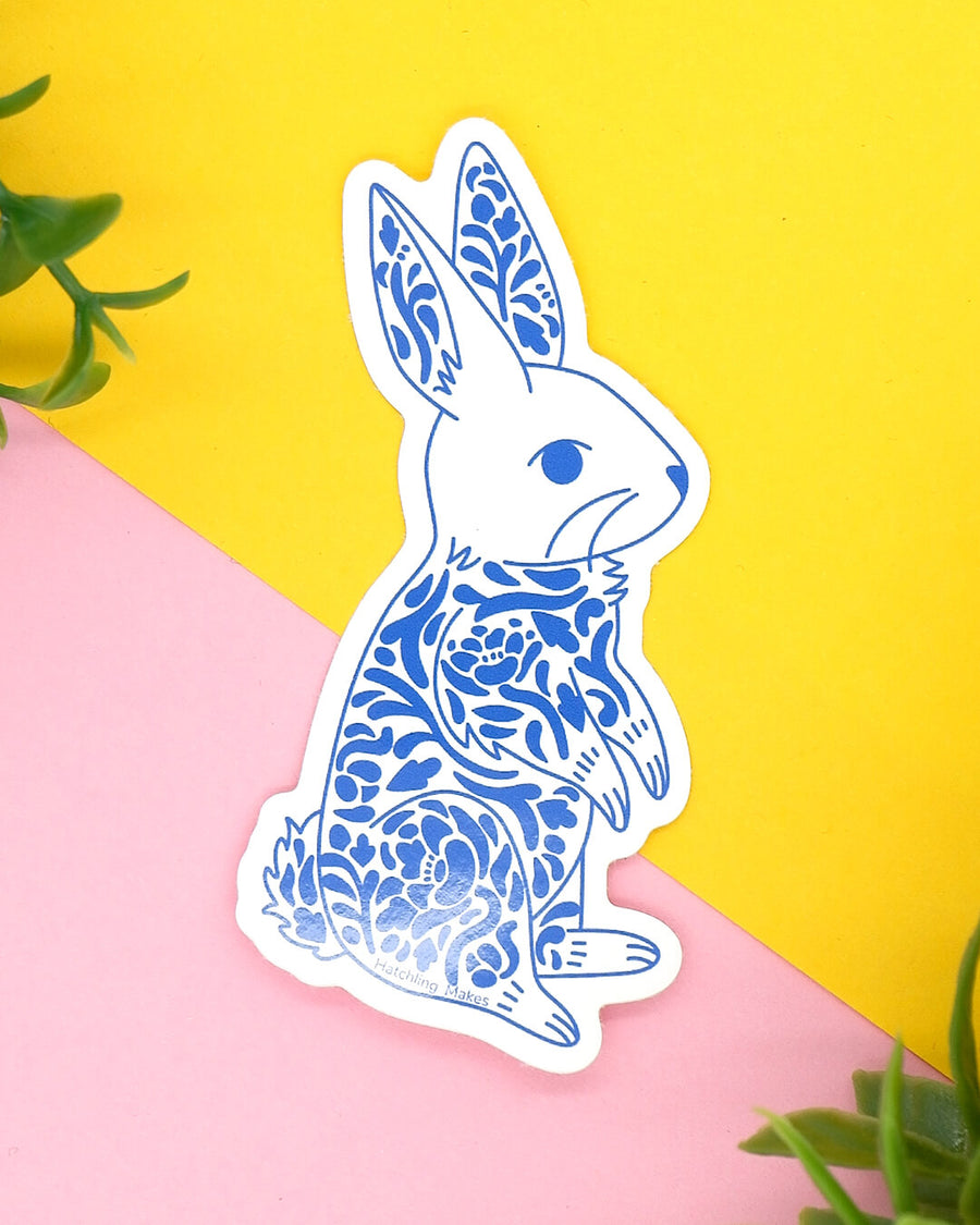 Year of the Rabbit Vinyl Sticker – Hatchling Makes