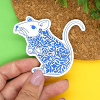 Year of the Rat Vinyl Sticker