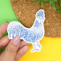 Year of the Rooster Vinyl Sticker