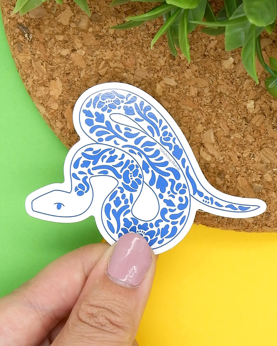 Year of the Snake Vinyl Sticker