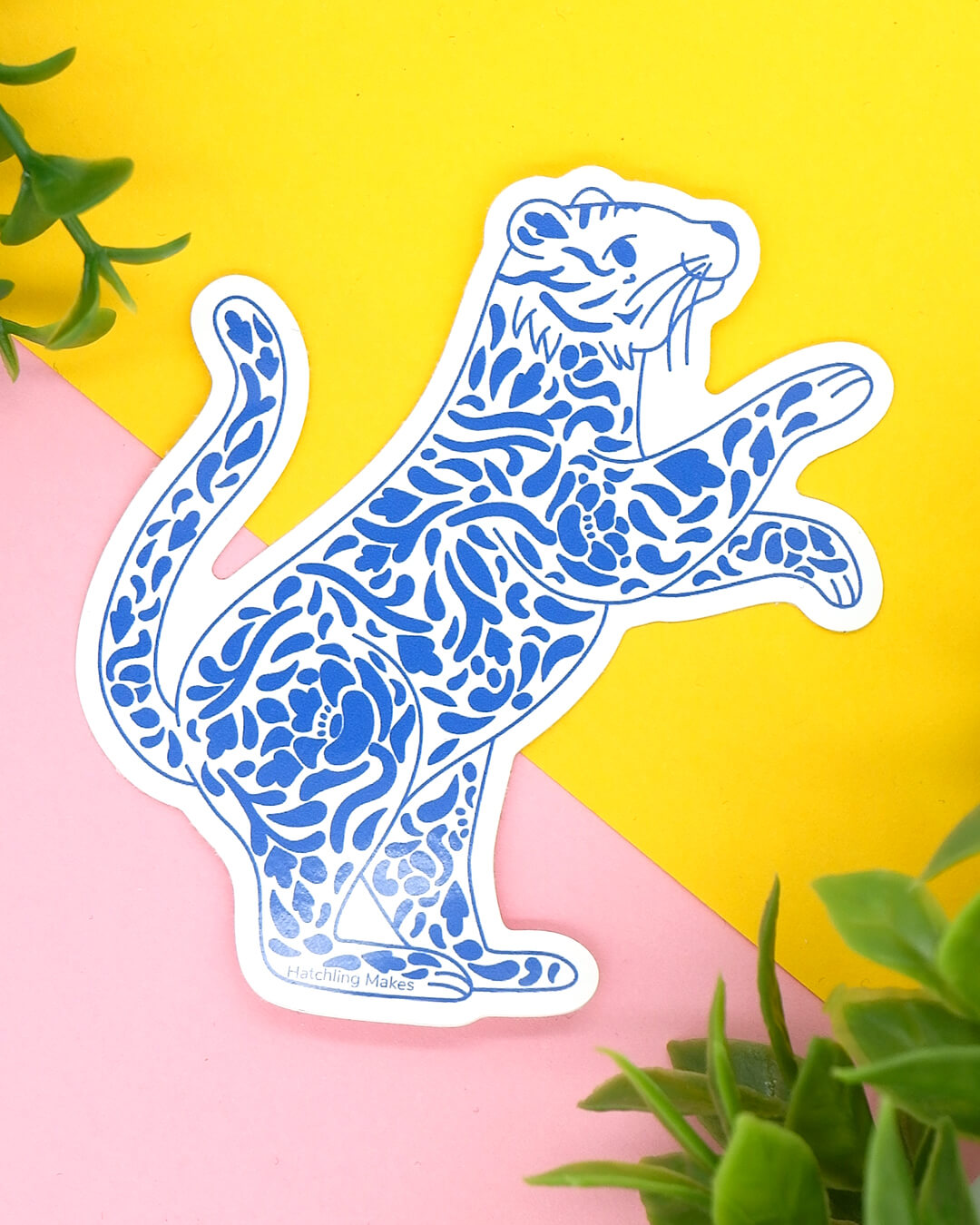 Year of the Tiger Vinyl Sticker