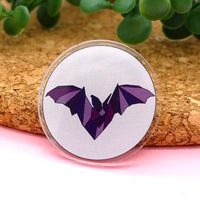 Bat acrylic pin