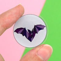 Bat acrylic pin