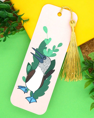 Blue Footed Booby Bird Bookmark