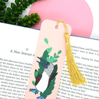 Blue Footed Booby Bird Bookmark