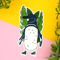 Galapagos Penguin Vinyl Sticker