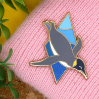 King Penguin Hard Enamel Pin