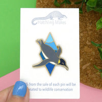 King Penguin Hard Enamel Pin