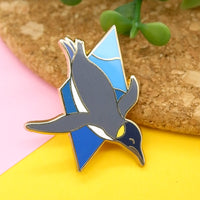 King Penguin Hard Enamel Pin