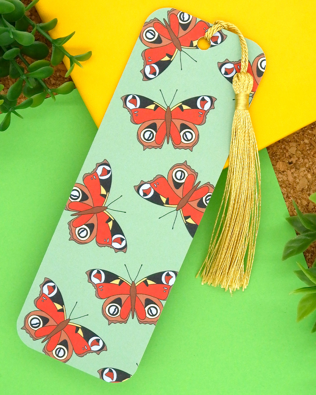 Peacock Butterfly Bookmark
