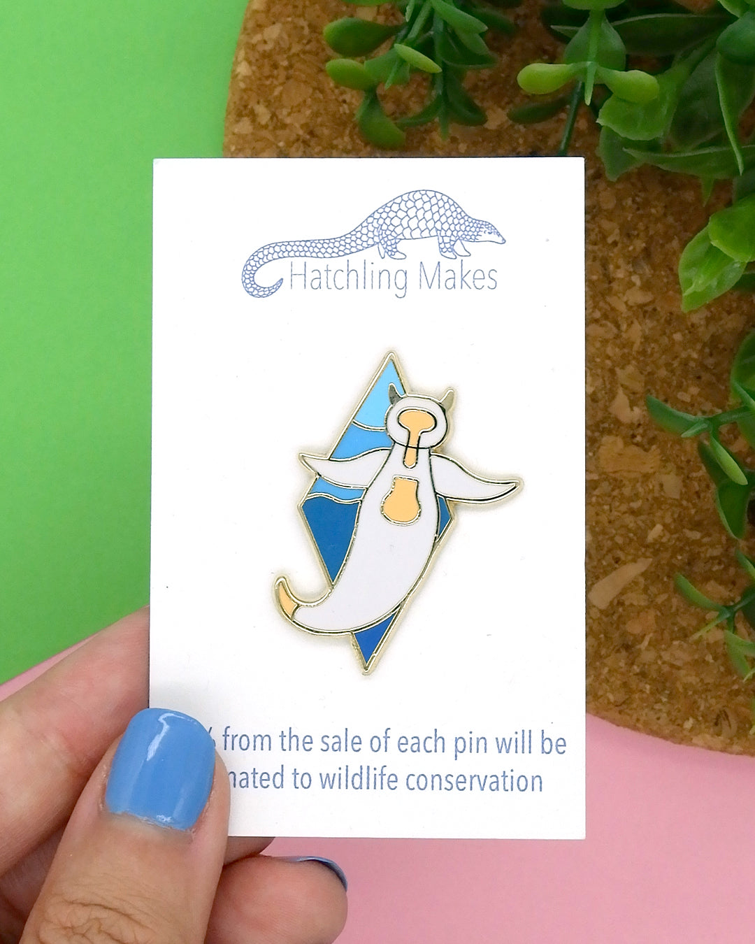 Sea Angel Hard Enamel Pin