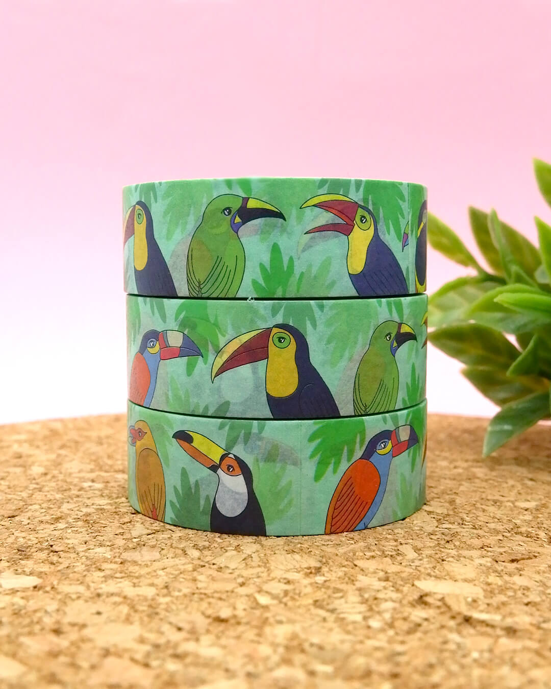 Toucan washi tape