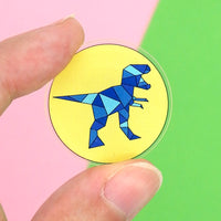 T-Rex acrylic pin