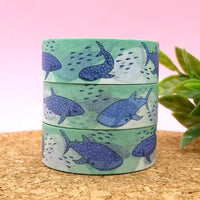 Whale shark washi tape