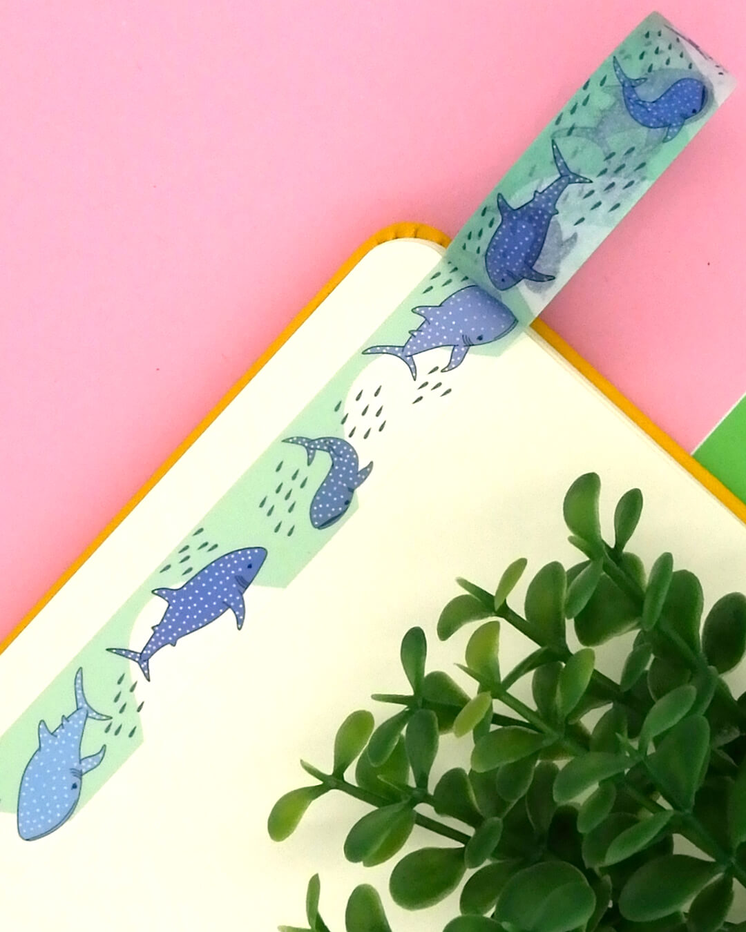 Whale shark washi tape